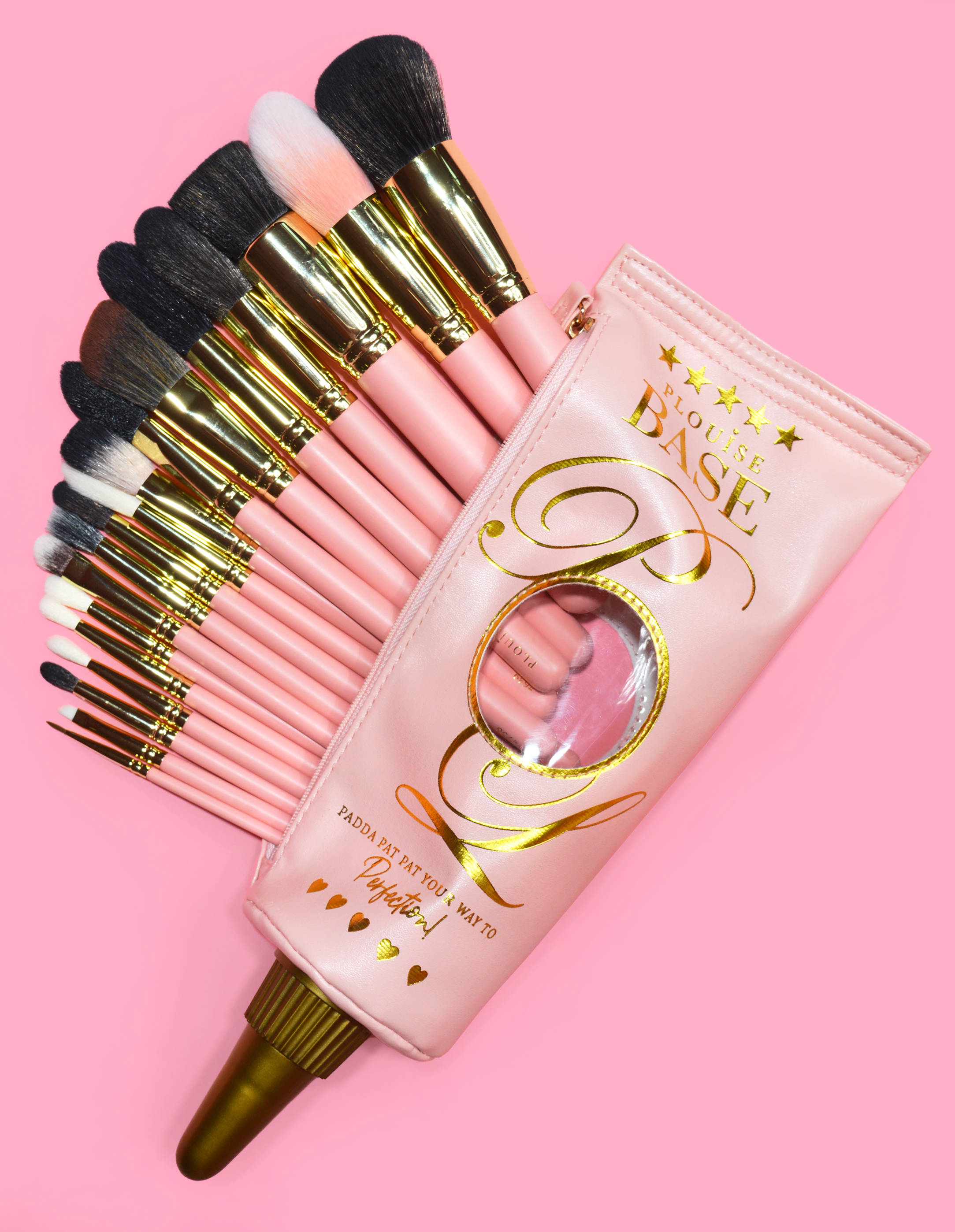 Base Makeup Bag Brush Set